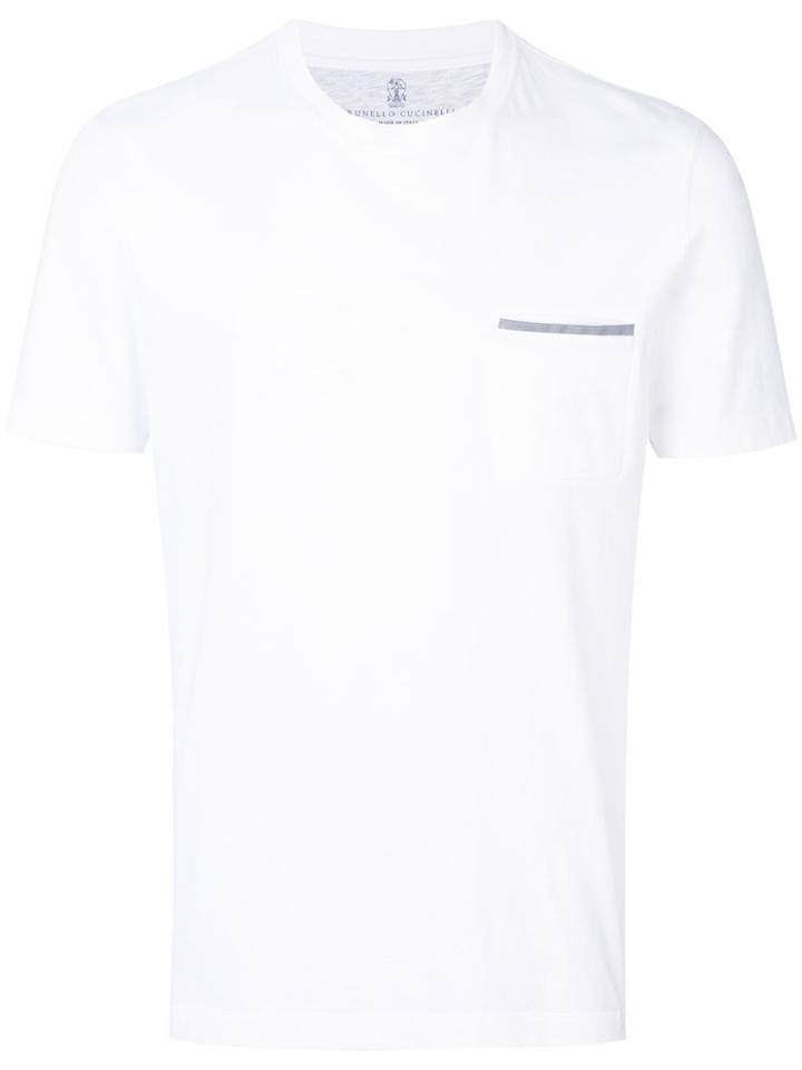 Brunello Cucinelli - Classic T-shirt - Men - Cotton - S, White, Cotton
