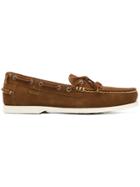 Polo Ralph Lauren Lace Detail Loafers - Brown