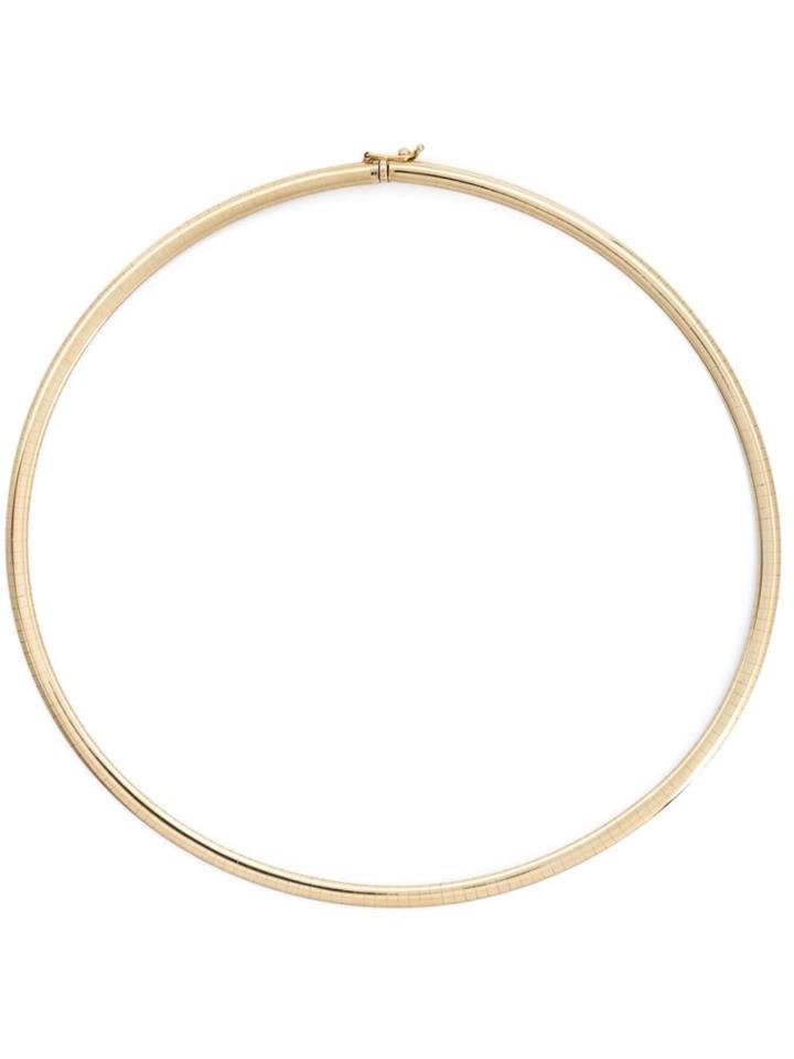 Sw/tch 14kt Yellow Gold Choker