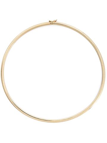 Sw/tch 14kt Yellow Gold Choker