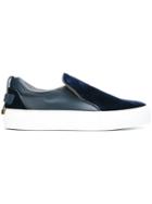 Buscemi Panelled Slip-on Sneakers