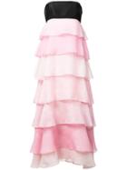 Carolina Herrera Layered Tulle Gown - Pink