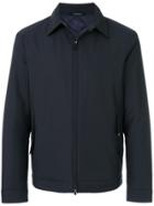 Z Zegna Zipped Shirt Jacket - Blue