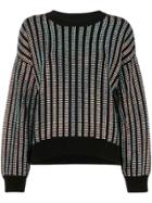 Rta Swarovsky Sweatshirt - Black