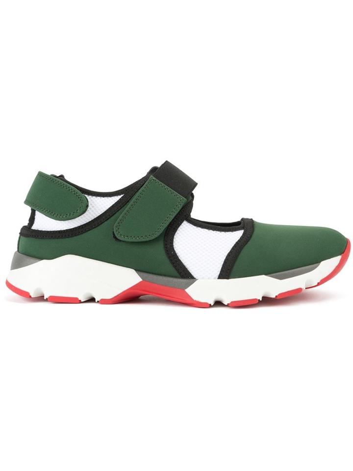 Marni Velcro Strap Sneakers