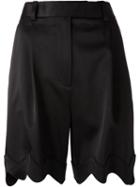 3.1 Phillip Lim Ric-rac Bermuda Shorts, Women's, Size: 6, Black, Acetate/viscose