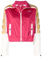 Kappa Banda Cropped Sports Jacket - Red
