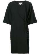 Maison Margiela Short-sleeve Drawstring Dress - Black