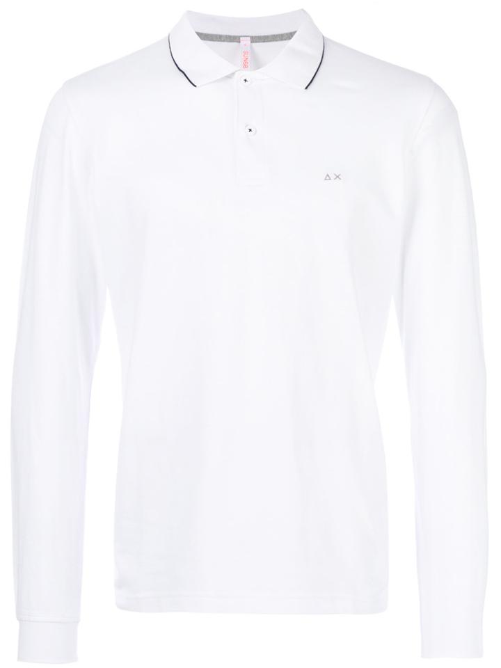 Sun 68 Fitted Polo Top - White