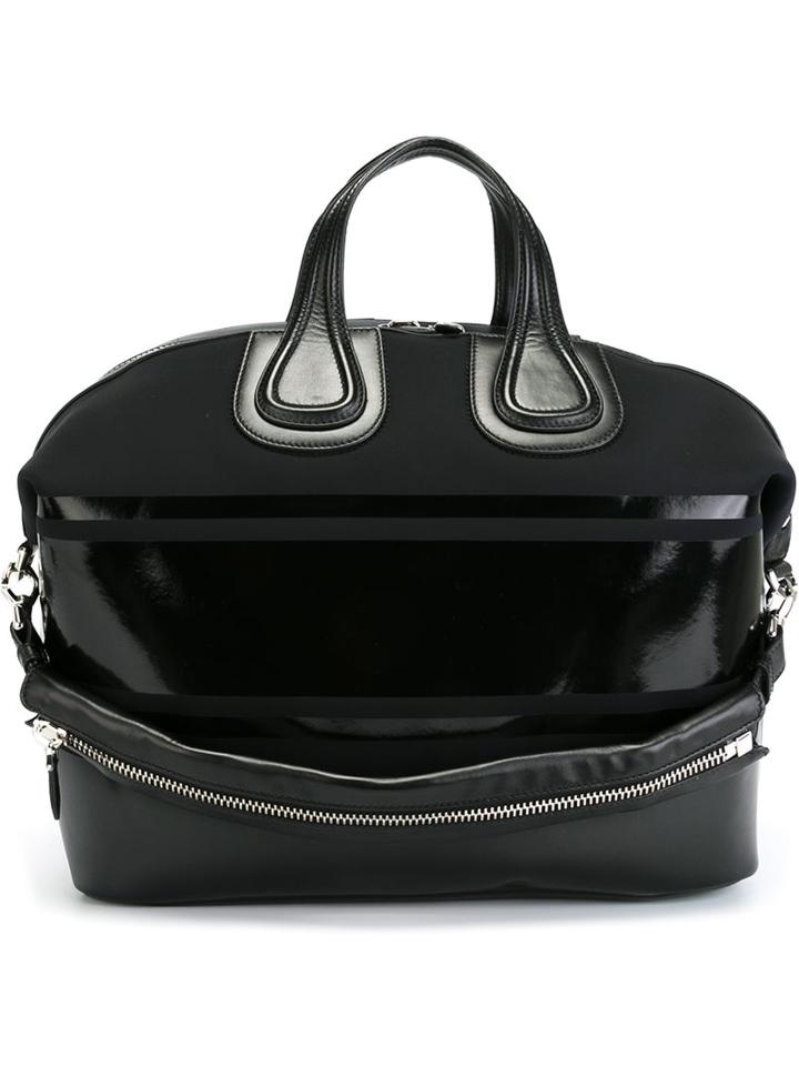 Givenchy Large Nightingale Tote, Men's, Black, Neoprene