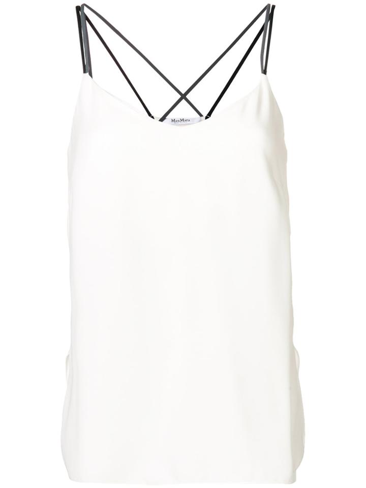 Max Mara Loose Fit Top - White