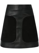 Dion Lee Encased A-line Mini Skirt - Black