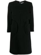 Courrèges Shift Mini Dress - Black