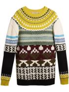 Burberry Fair Isle Multi-knit Sweater - Multicolour