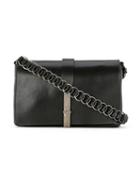 Reinaldo Lourenço Crossbody Bag, Women's, Black, Goat Skin