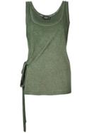 Dsquared2 Tie Tank Top - Green