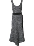 Rebecca Vallance Harris V-back Dress, Women's, Size: 6, Black, Polyester/spandex/elastane/cotton