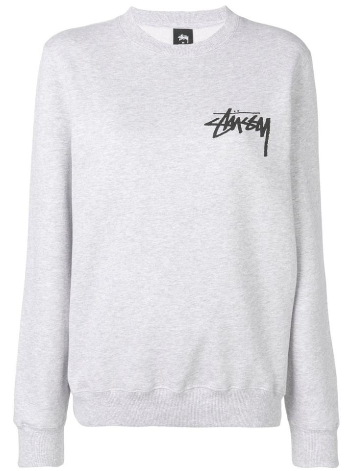 Stussy Printed Jumper - Grey