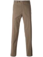 Canali Regular Trousers - Brown