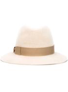 Borsalino Fedora Hat, Women's, Size: 57, Nude/neutrals, Rabbit Fur
