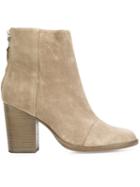 Rag & Bone Back Zip Ankle Boots
