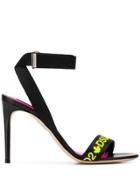 Dsquared2 Logo Strap Sandals - Black