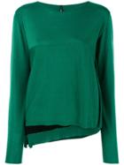 Pierantoniogaspari Bicolour Sweater - Green