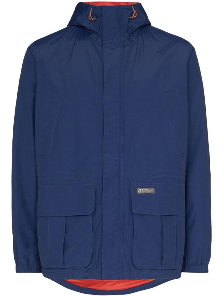 Barbour Ashton Hooded Jacket - Blue