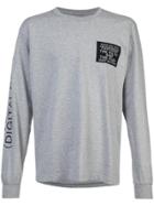 Neighborhood Logo Patch Sweatshirt - Grey