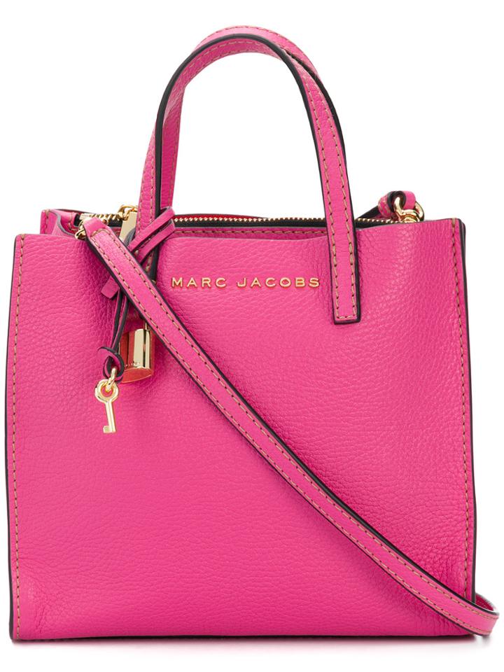 Marc Jacobs Mini Grind Mini Tote Bag - Pink & Purple