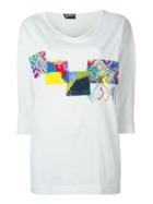 Missoni Vintage Patched T-shirt, Women's, Size: Large, White