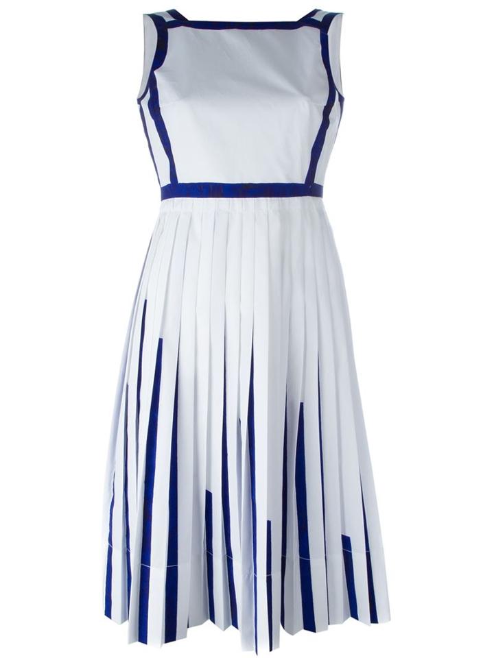 Io Ivana Omazic Bicolour Pleated Dress
