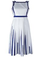 Io Ivana Omazic Bicolour Pleated Dress