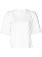 See By Chloé Coin Trimmed T-shirt - Unavailable
