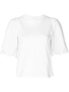 See By Chloé Coin Trimmed T-shirt - Unavailable