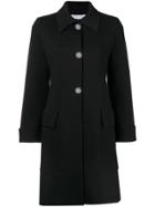 Sonia Rykiel Single Breasted Coat - Black