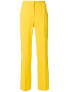No21 Straight Tailored Trousers - Yellow & Orange