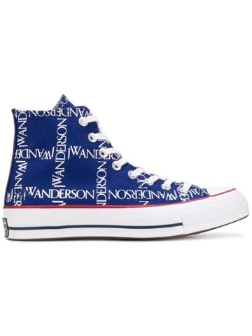 Converse X Jw Anderson Chuck '70 Hi Sneakers - Blue