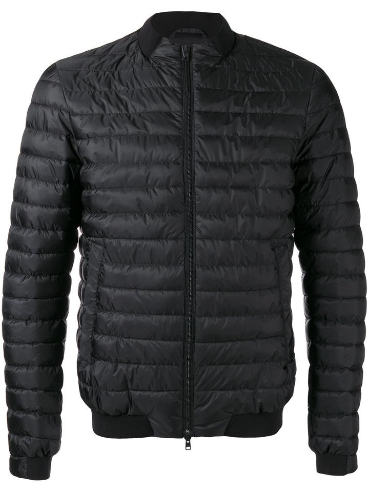 Herno - Padded Jacket - Men - Polyamide/fluorofibra/polyurethane - 50, Black, Polyamide/fluorofibra/polyurethane