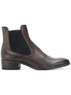 Fiorentini + Baker Elasticated Ankle Boots - Brown