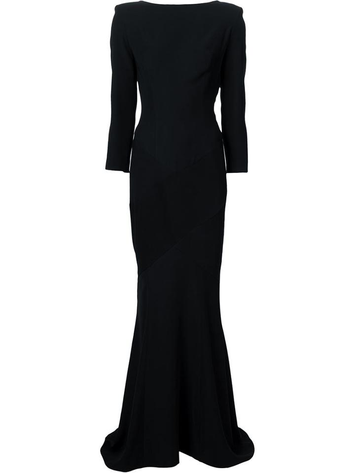Alexandre Vauthier Long Flared Dress