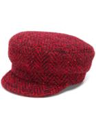 Ermanno Scervino Knitted Cap-style Hat - Red
