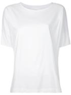 Lemaire - Short Sleeve Loose T-shirt - Women - Cotton - L, White, Cotton