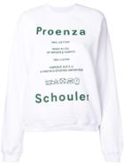 Proenza Schouler Care Label Sweater - White