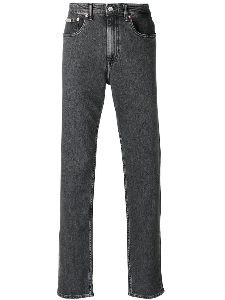Calvin Klein Jeans - Straight Leg Jeans - Men - Cotton/spandex/elastane - 36, Grey, Cotton/spandex/elastane