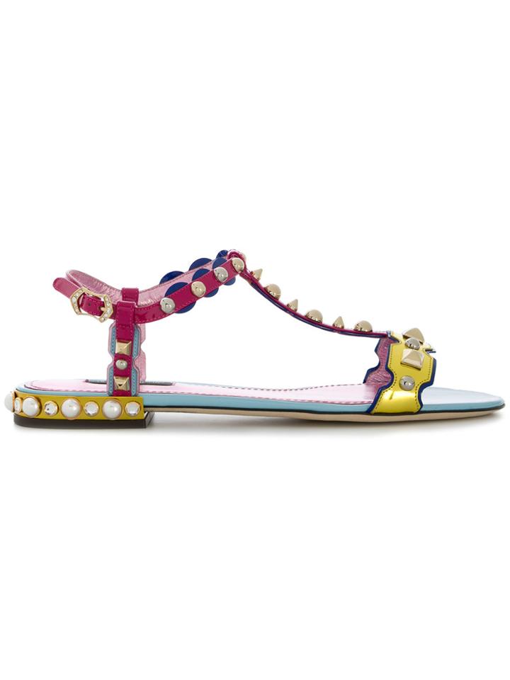 Dolce & Gabbana Bianca Sandals - Multicolour