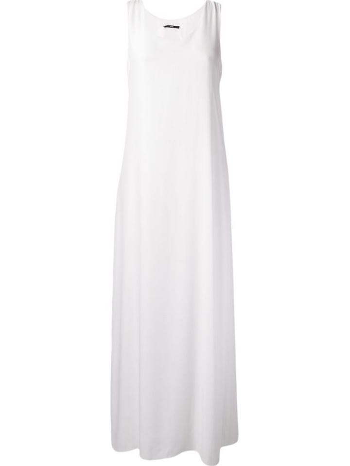 Uma Raquel Davidowicz - 'dilon' Dress - Women - Silk/acetate - 40, White, Silk/acetate