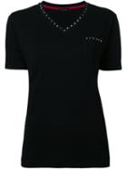 Loveless Studded T-shirt, Women's, Size: 36, Black, Cotton