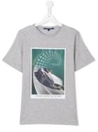 Aston Martin Kids Car Print T-shirt, Boy's, Size: 14 Yrs, Grey
