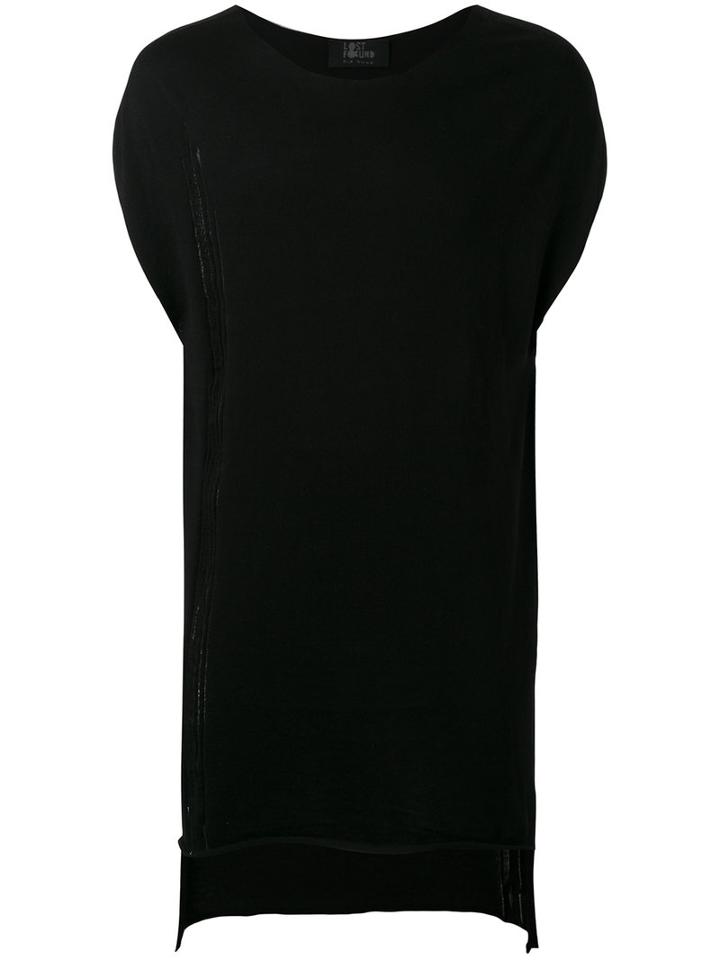 Lost & Found Ria Dunn - Long Tunic - Men - Cotton - L, Black, Cotton